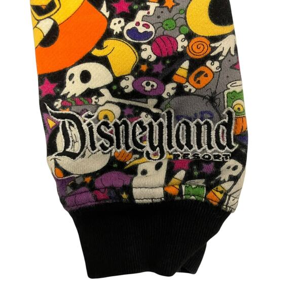 Disney Parks 2022 Youth Halloween Mickey and Friends Full Zip Hoodie Size XS - Picture 5 of 11